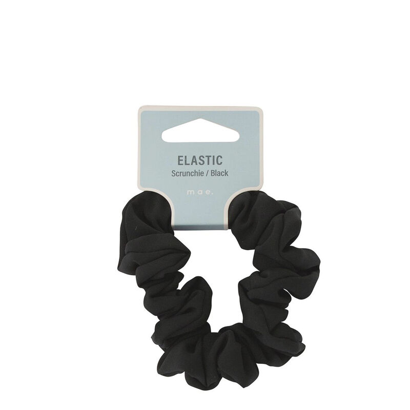 Mae Elastics Scrunchie Black image number 0