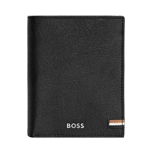 BOSS Card Holder With Money Pocket Iconic Black