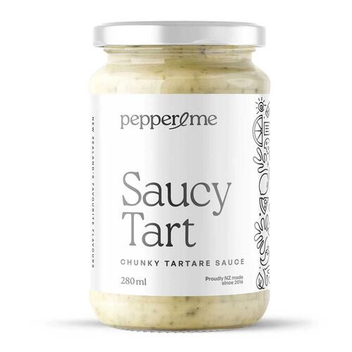 Pepper & Me Saucy Tart Chunky Tartare Sauce 280ml