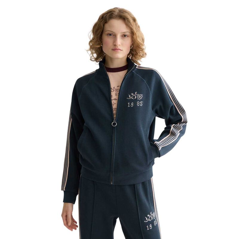 Scotch & Soda Zip Through Interlock Sweatshirt image number 0