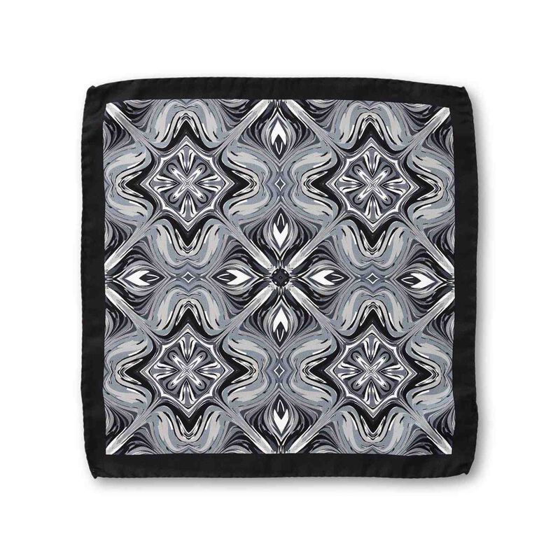 Gibson Oil On Water Pocket Square image number 0