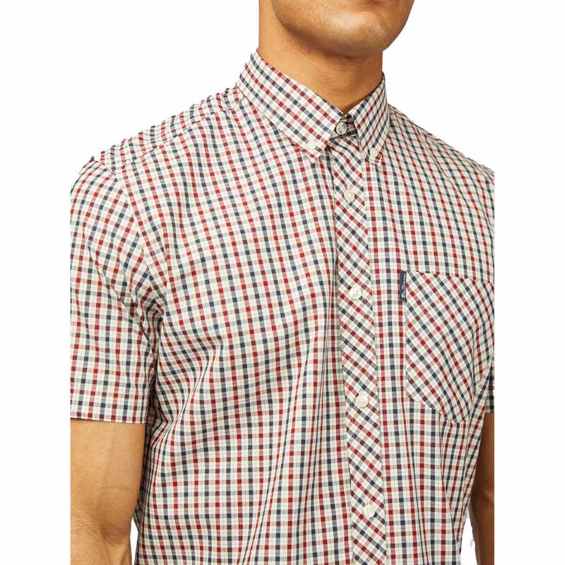 Ben Sherman SS Signature House Check Shirt image number 2