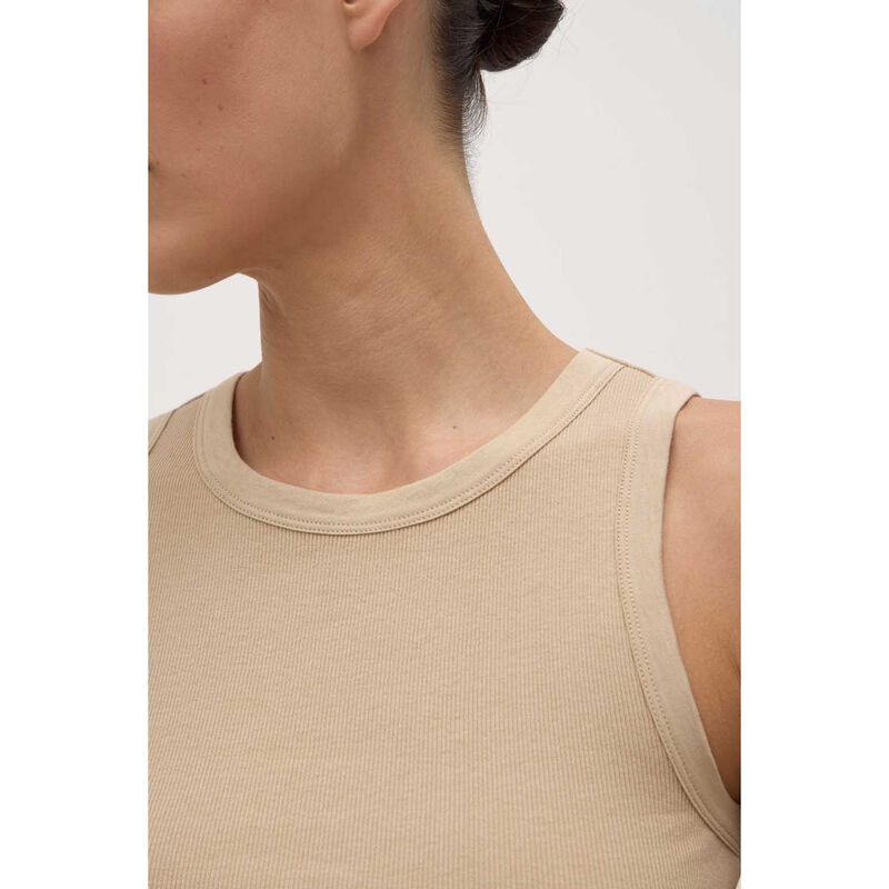 Assembly Label Nika Rib Tank Tan image number 2