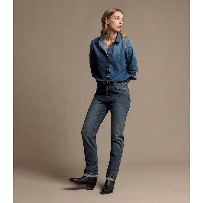 R.M. Williams Olney Denim Shirt image number 3
