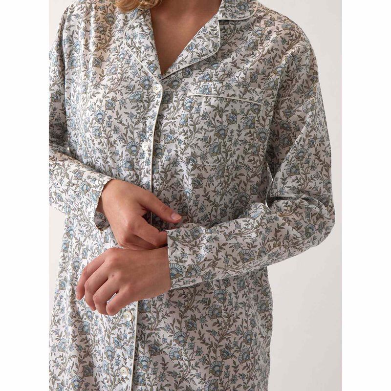Wallace Cotton Briar Nightshirt image number 2