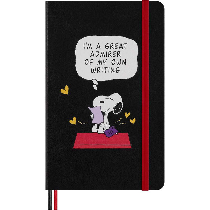 Moleskine Le Notebook Peanuts Large Snoopy Admirer Hard Cover Ruled image number 0