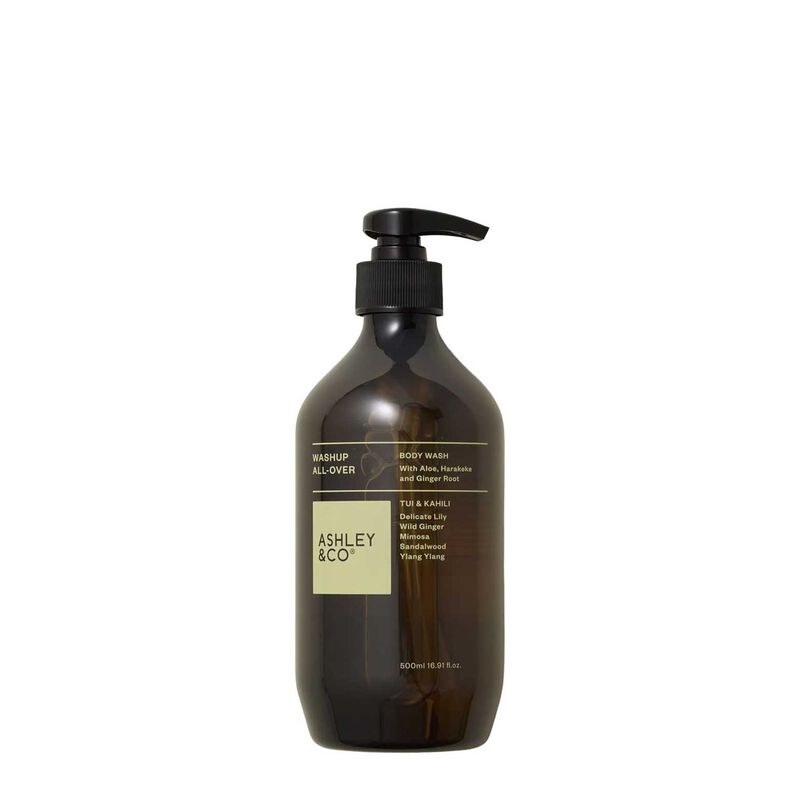 Ashley & Co Washup. All-Over Body Wash, Tui & Kahili 500ml image number 0