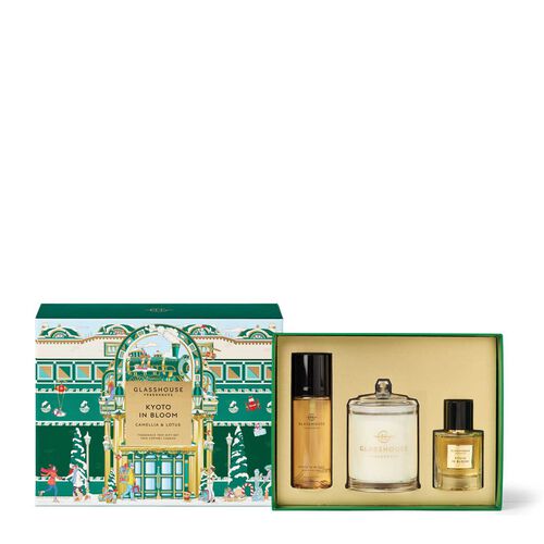 Glasshouse Fragrances Kyoto In Bloom Fragrance Trio Gift Set