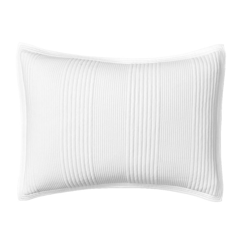 West Elm Jersey Linear Pillowcase image number 3