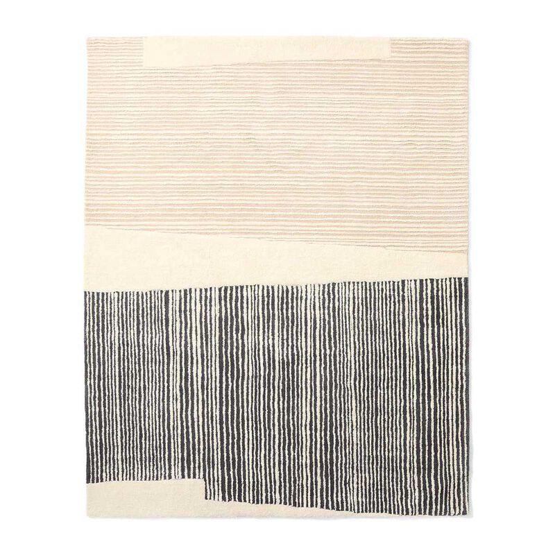 West Elm Durban Rug 152x244cm Charcoal image number 0