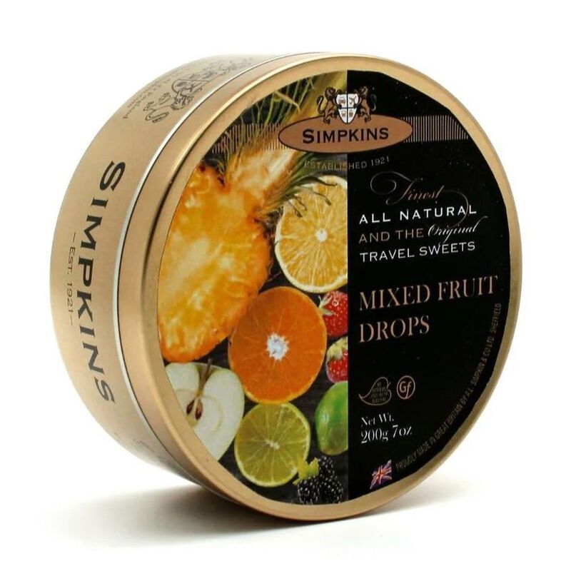 Simpkins Mixed Fruit Drops 200g image number 0