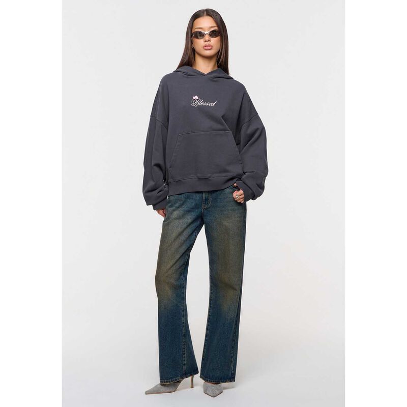 Abrand Blessed And Reckless Hoodie image number 3