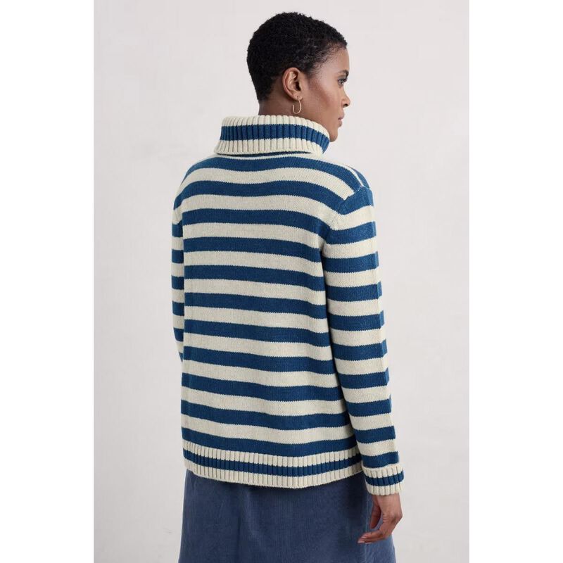 Seasalt Cornwall Braque Jumper Cornish Galley Aran image number 1