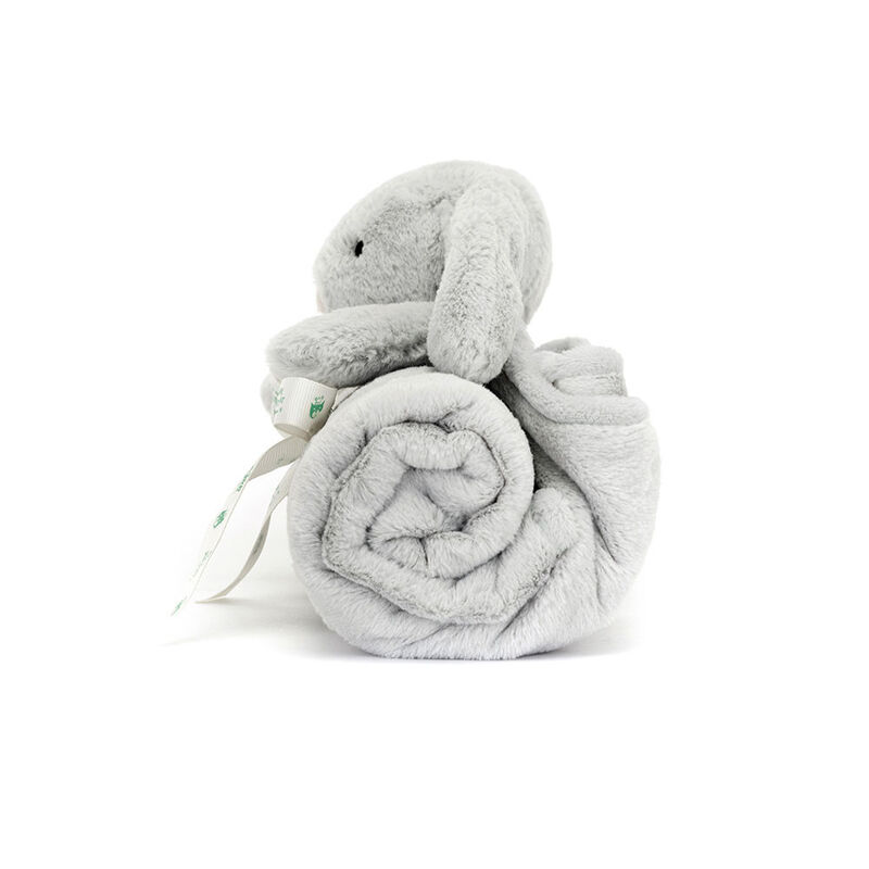 Jellycat Bashful Silver Bunny Blankie image number 2