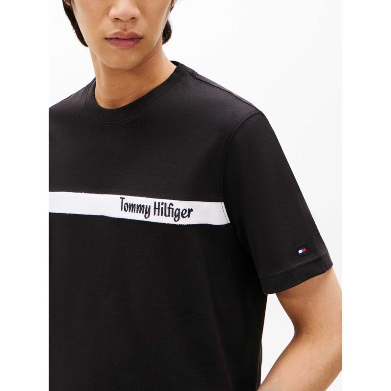 Tommy Hilfiger Loopback Stripe Graphic Tee image number 2