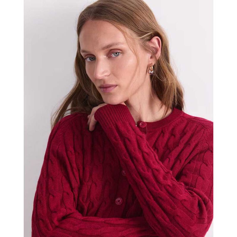 Sportscraft Merino Chunky Cable Cardi image number 14