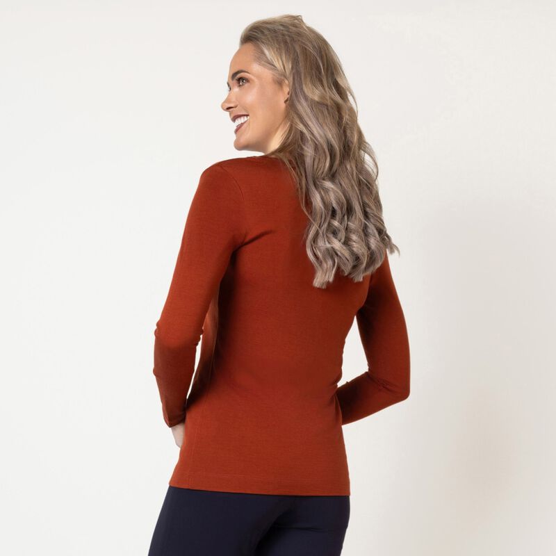 B Merino Crewneck Jersey image number 21