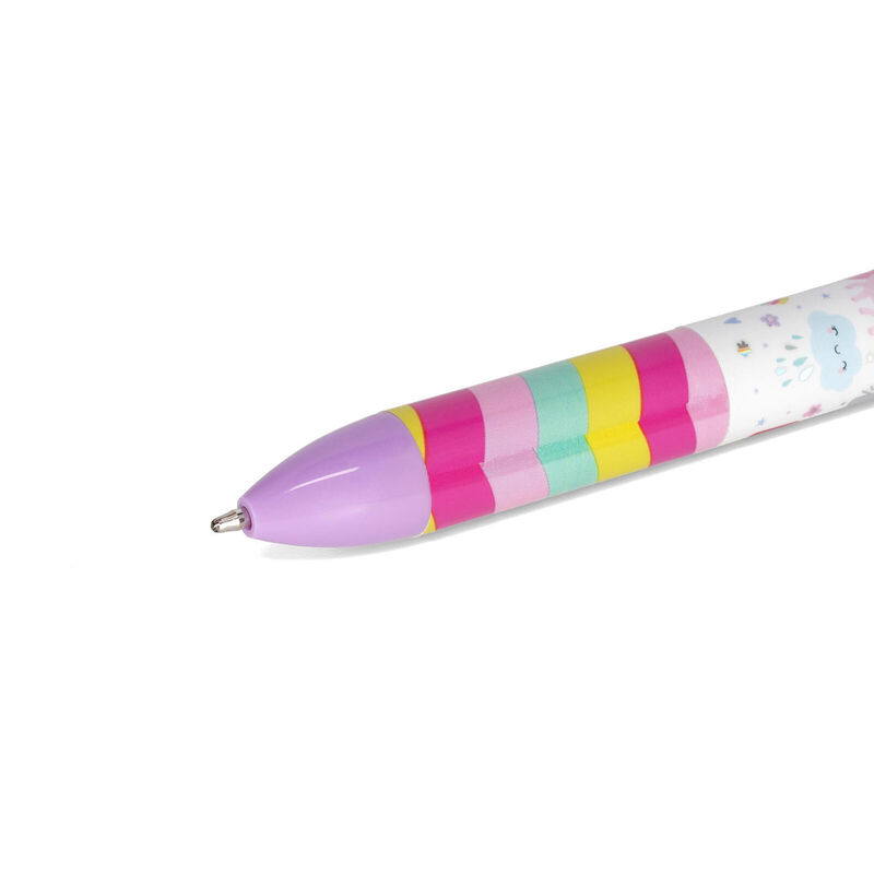 Legami Two-Colour Click&Clack Ballpoint Pen - Unicorn image number 1