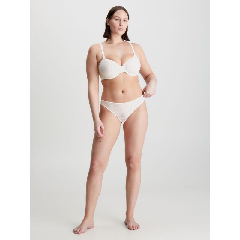 Calvin Klein Sheer Marq Lace Thong image number 3