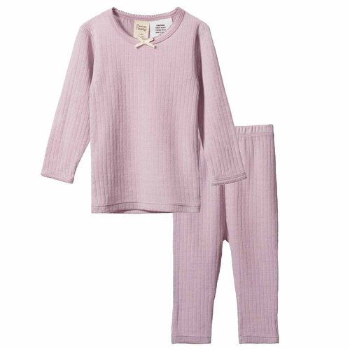 Nature Baby Mer Ess 2Pc Pyjamas Pointelle 3-4Y3-4Y