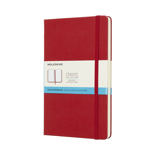 Moleskine Notebook Large Dot Hard S.Red