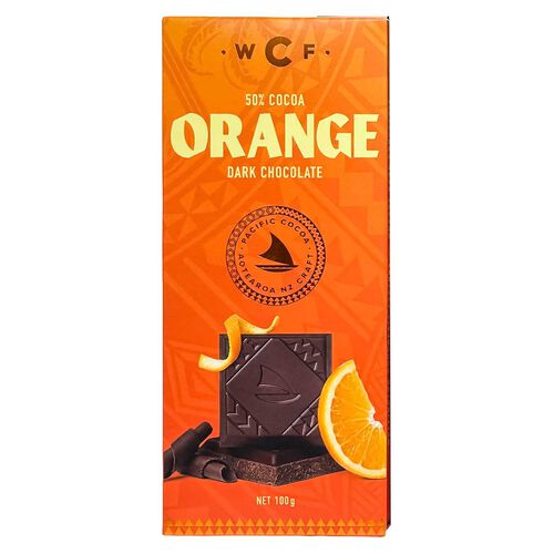 Wellington Chocolate Factory Orange Dark Chocolate 100g