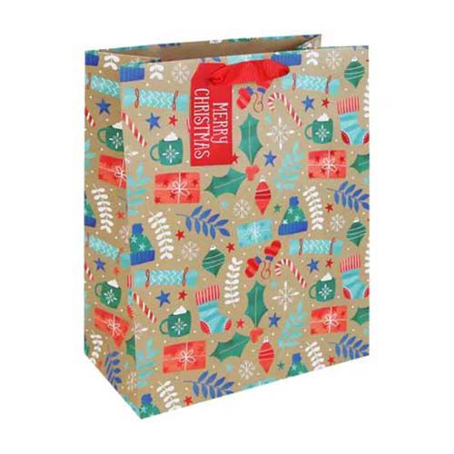 Paperie Eurowrap Winter Icons Large Gift Bag