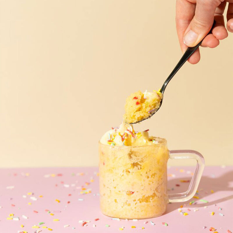 Flour & Dough Vanilla Sprinkles Cake in a Mug 321g image number 1