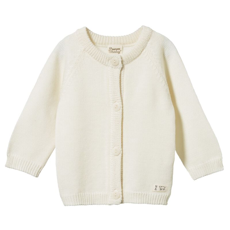 Nature Baby Merino Knit Cardigan 3-4Y image number 0