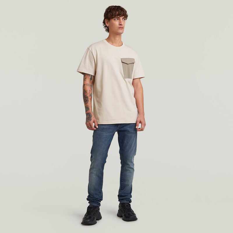 G-Star Fabric Mix Pocket T-Shirt image number 3