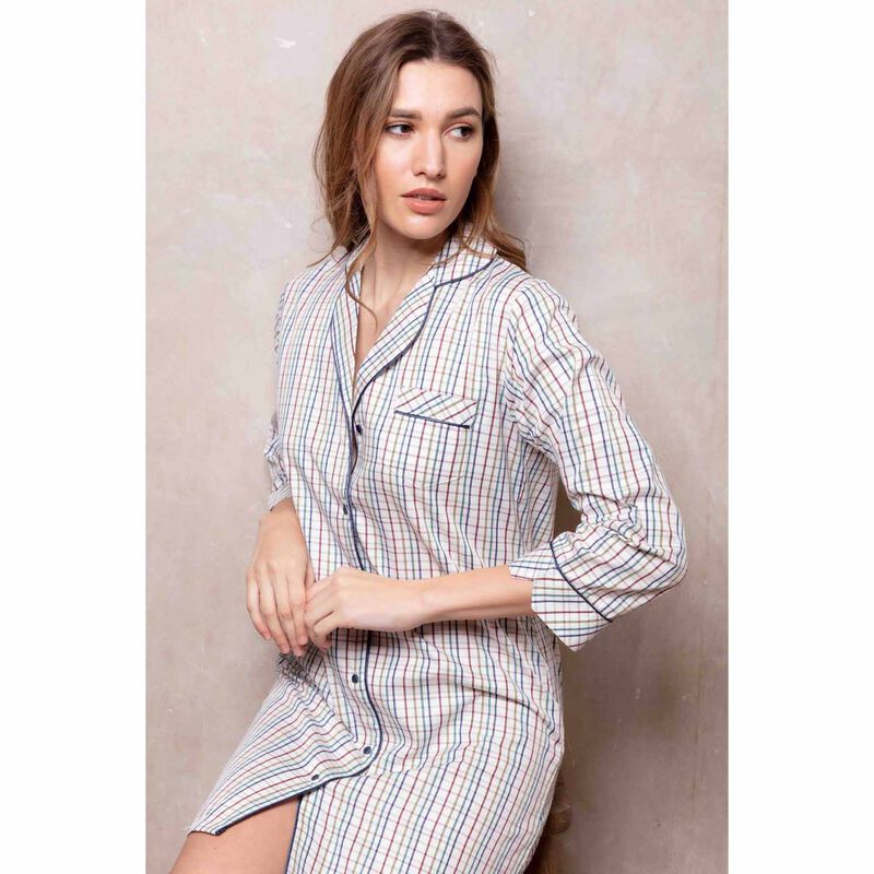Cottonreal Tramline Nightshirt image number 1