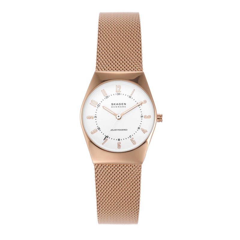 Skagen Grenen Lille Solar P Rose Gold Watch SKW3078 image number 0