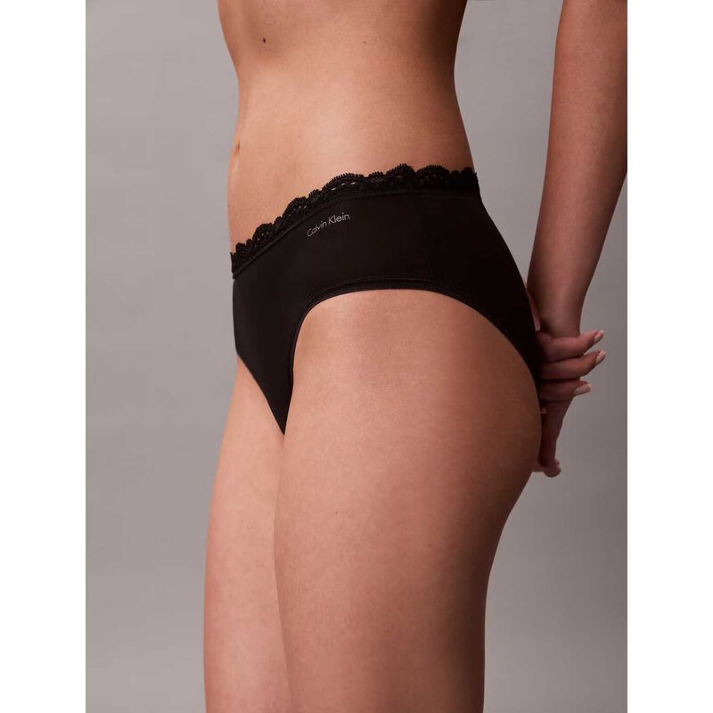 Calvin Klein Microfiber Stretch With Lace Hipster 3 Pack image number 2