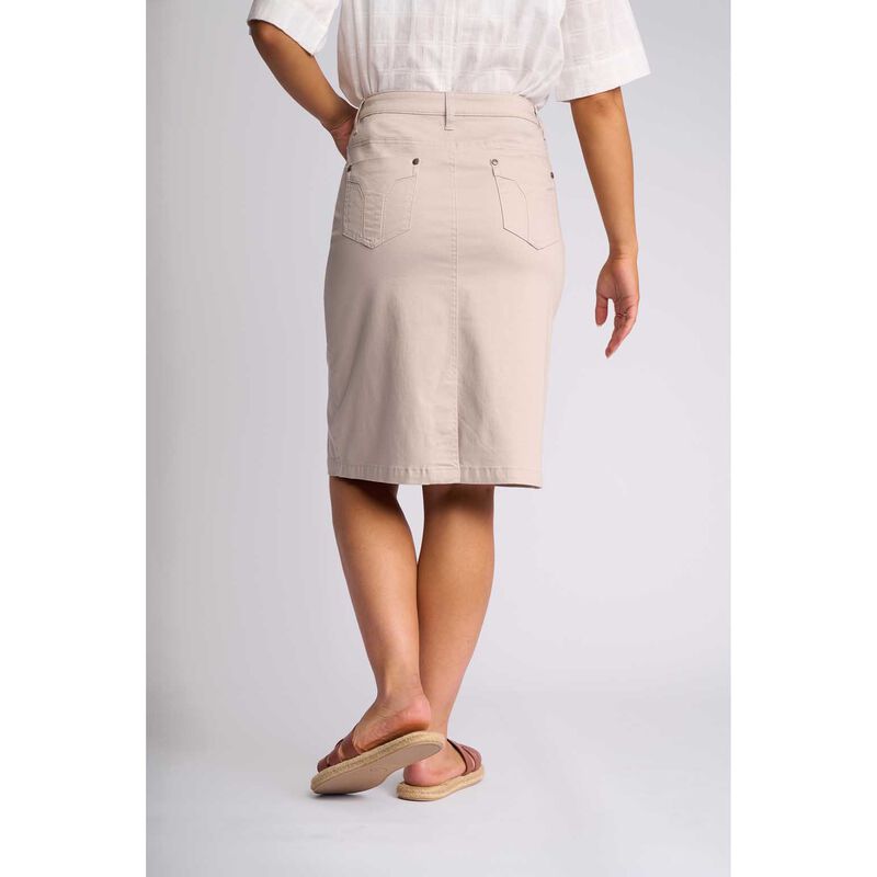 Vassalli Plain Lightweight Skirt image number 1