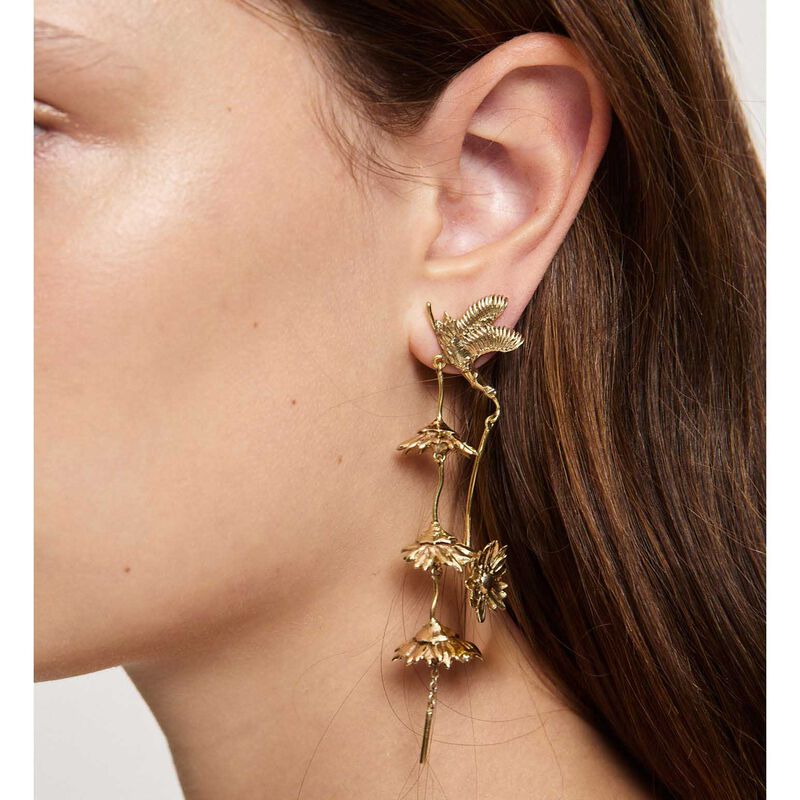 ALÉMAIS Team Spirit Daisy Crane Earrings image number 1
