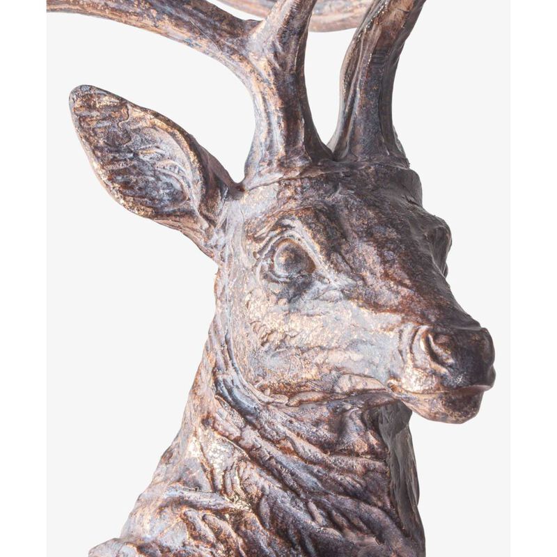 French Country Sentinel Large Standing Reindeer Left Side image number 2