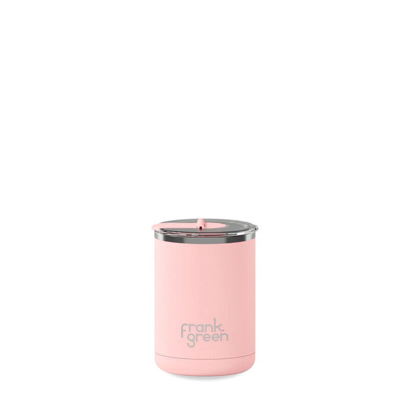 frank green 12oz Ceramic Cup with Hinged Lid Blushed image number 0