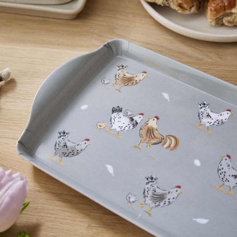 Cooksmart Hen House Lane Small Tray image number 1