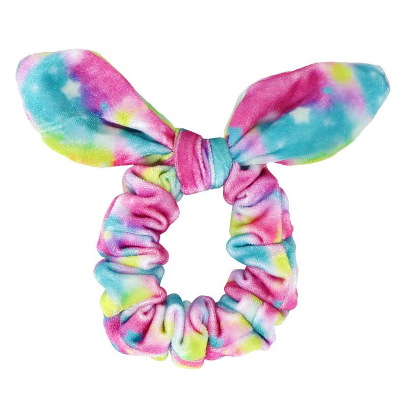 Pink Poppy Unicorn Princess Velvet Hair Scrunchie image number 0