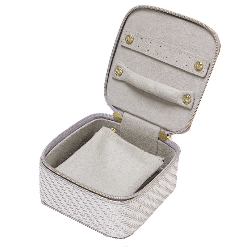 Tonic Herringbone Jewellery Cube Silver image number 3