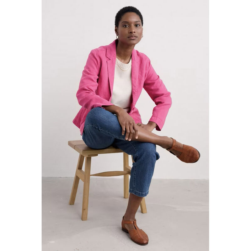 Seasalt Cornwall Blinker Blazer Tulip image number 3