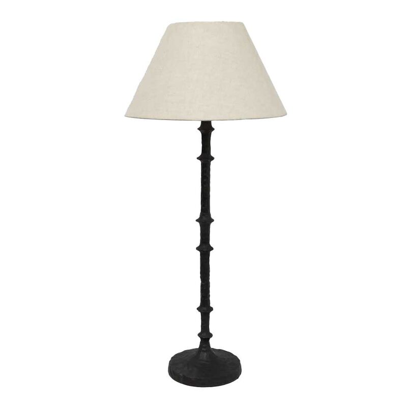 French Country Hammered Table Lamp Base image number 2