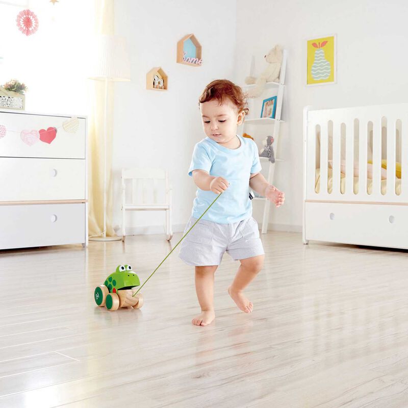 Hape Frog Pull Along image number 3