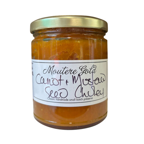 Moutere Gold Carrot & Mustard Seed Chutney 300g