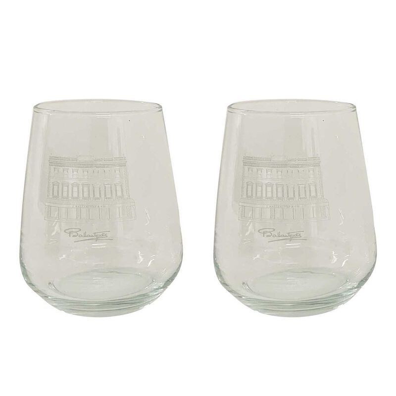 Ballantynes 2 Stemless Glasses (Gift Boxed) image number 0
