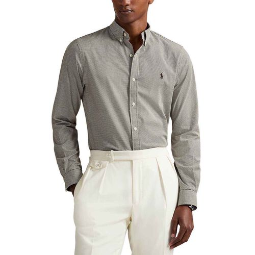 Polo Ralph Lauren Custom Houndstooth Stretch Poplin Shirt
