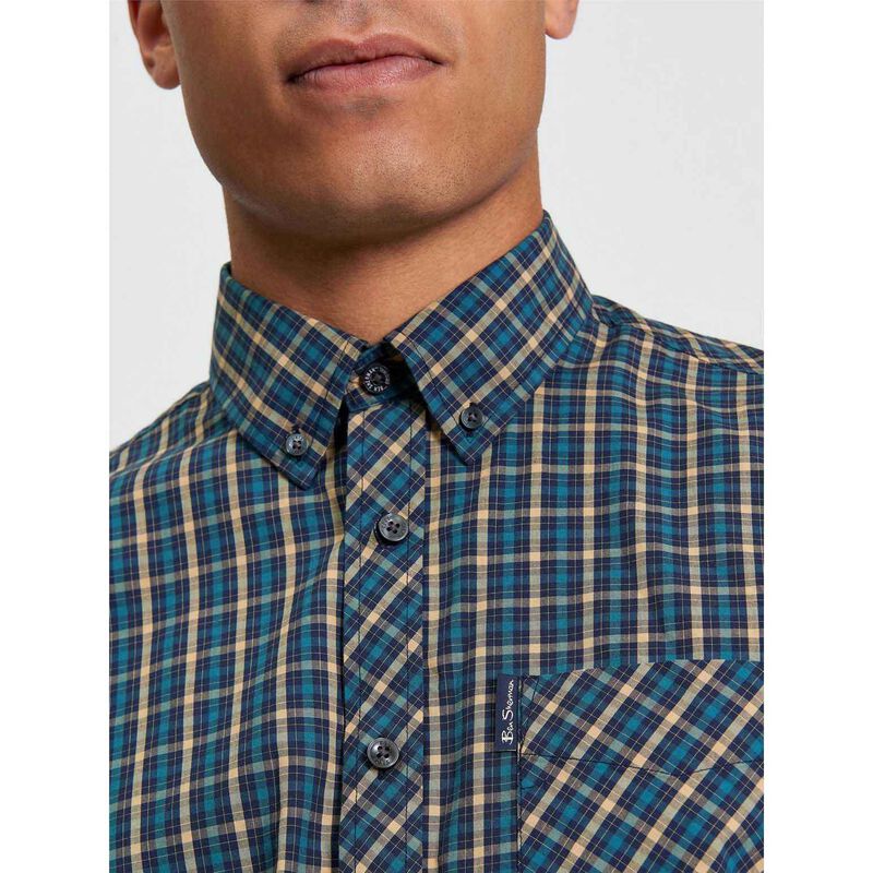 Ben Sherman Short Sleeve House Check Shirt image number 2