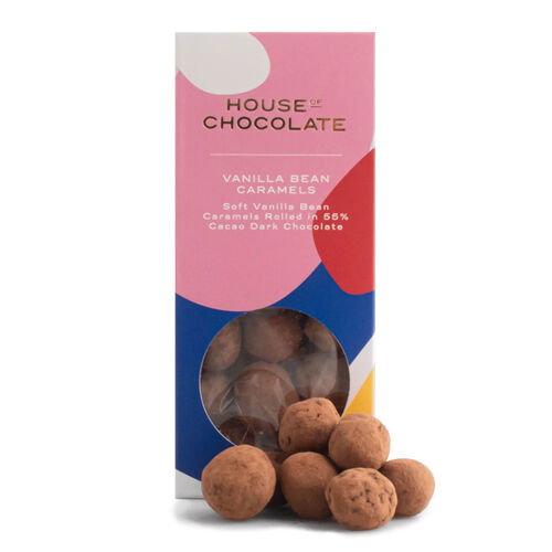 House of Chocolate Vanilla Bean Caramel Dragées 125g