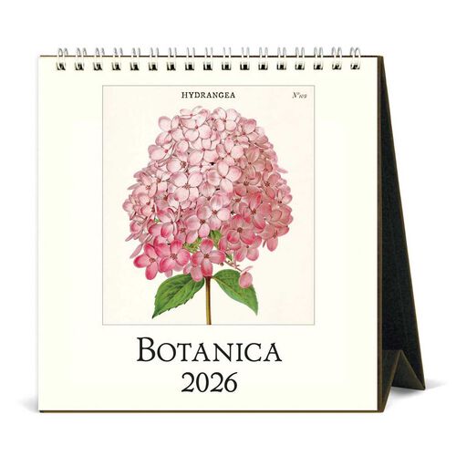 Cavallini Botanica 2026 Desk Calendar