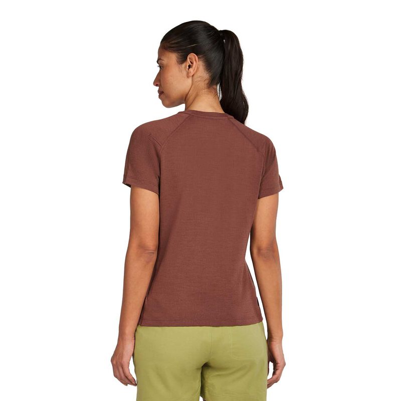 Icebreaker W Merino 200 Waffle Elevation SS Tee image number 1